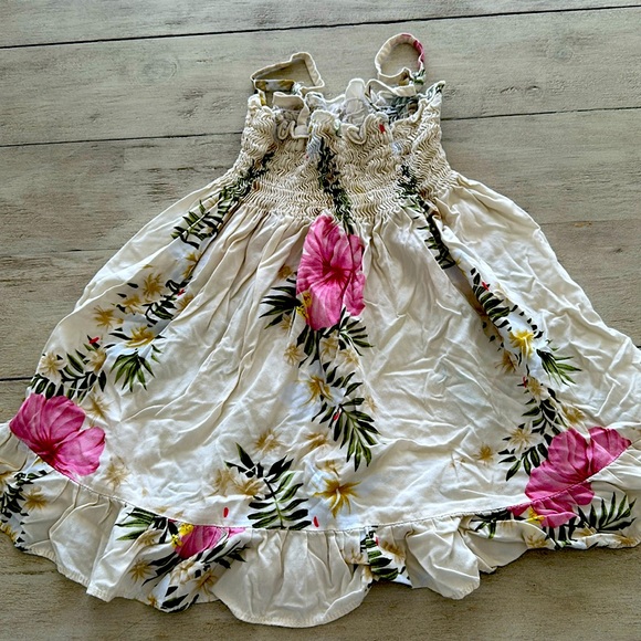 RJC Other - Floral Kids Casual Dress - Pink and White